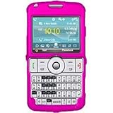 Amzer Hot Pink Snap On Crystal Hard Case for Samsung Code i220