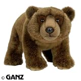Webkinz Endangered Signature Brown Bear with Trading Cards