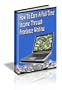 A MP3 CD AUDIO GUIDE TO EARN A FULL TIME INCOME THROUGH FREELANCE WRITING