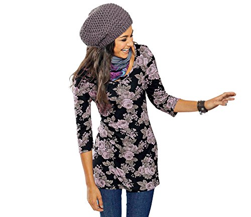 (オットージャパン) Otto Japan プリント７分袖ジャージーチュニック