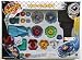 TOP-FLIGHT RAPIDITY - 4-er MEGA SET - Kreisel für Beyblade Metal Fusion Arena