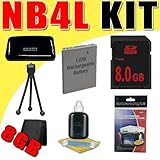 NB4L Lithium Ion Replacement Battery for Canon Powershot ELPH 300 HS / ELPH ....