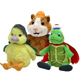 Ty Wonder Pets Set of 3 Beanie Babies (Linny, Tuck and Ming-Ming)