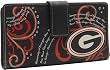 Fossil Women's NCAA Wallet - Georgia - Letterman Clutch (Color: Black)
