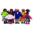 Educo Modern Ethnic Doll Family By Hape