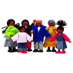 Educo Modern Ethnic Doll Family By Hape