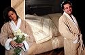Armani International, Faccia dei Colori Collection, European Made Bathrobe and Mathching Towels-Set, 4-pc