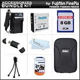 Buy 8GB Accessory Kit For Fujifilm FinePix F550EXR F500EXR F80EXR F600EXR F505 Digital... by Butterfly