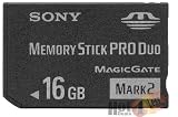 SONY 16GB Memory Stick PRO Duo MSMT16G Works with PSP, Cyber-Shot Camers and AVCHDTM Handycam