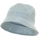 Mesh Bucket Hat-Baby Blue