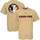 adidas Florida State Seminoles (FSU) Gold Prime Time T-shirt