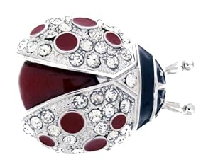 Jodie Rose 15773 - Broche de mujer de metal con 18 cristales, 3 cm