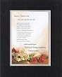 Touching and Heartfelt Poem for Sisters - Sister, Thank You...Poem on 11 x 14 inches Double Beveled Matting