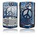 Peace Out Design Protective Skin Decal Sticker for Blackberry Curve 8330 Cell Phones