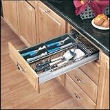Cutlery/Utensil Organizer - Base 18 - Chrome