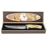 Custom Wildlife Bald Eagle Bowie w/ Display Box