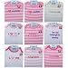 Luvable Friends Sayings Bodysuits for Baby Girls
