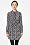 L!VE Long Sleeve Button Down Library Printed Dress