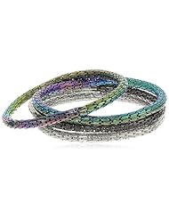 Steve Madden Mixed Metal Stretch Bracelet Set, 7.5"