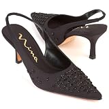 Nina Zeffa Black slingback