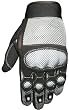 MT100 MOTORCYCLE MOTOCROSS CARBON KEVLAR GRAY GLOVES
