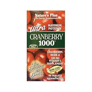 Nature's Plus Ultra Cranberry -- 1000 mg - 90 Tablets