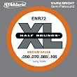 D'Addario ENR72 Half Round Bass Guitar Strings, Medium, 50-105, Long Scale