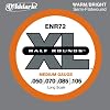D'Addario ENR72 Half Round Bass Guitar Strings, Medium, 50-105, Long Scale