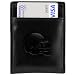 Cleveland Browns Black Leather Card Holder & Money Clip
