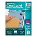 Avery Index Maker Translucent Dividers with Clear Labels, 5-Tab, Multi-Color, 1 Set (11452)