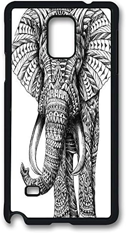 TACIY Abstract Oil Painting With Colorful Elephant Cases / Covers Design For Samsung Galaxy Note 4 Multi-color 5