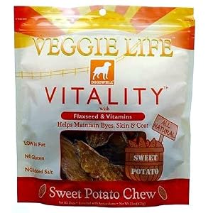 Dogswell Veggie Life Happy Hips, Sweet Potato Chew 15 oz (425 g)