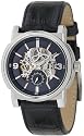 Men's Automatic Black Leather