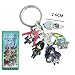 Anime Date a Live Colored Metal Pendant Keychain