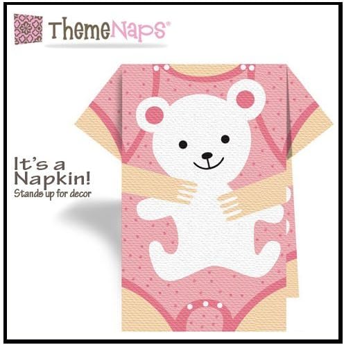 ThemeNaps New Baby Napkins TN09-022 1st Best Friend Pink