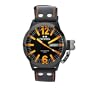 TW Steel Men's CE1027 CEO Canteen Black Leather Dial Watch