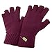 FLOSO® Ladies/Womens Winter Fingerless Gloves
