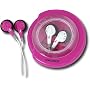Koss "Susan G. Komen for the Cure" SportBuds Earphones with Wind-Up Storage Case (Pink, 2 Pairs)