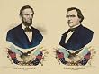 Lincoln-Johnson Campaign Banner from 1864 Presidential Campaign - Quality 16"x20" Photographic Print from the Library of Congress Collection