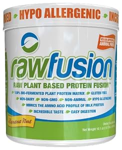 SAN Raw Fusion Supplement, Banana Nut, 1 Pound