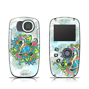 Buy Chica Surfica White Design Protective Skin Decal Sticker for Kodak PlaySport Zx5 HD Waterproof Pocket Video Camera Camcorder with best Review