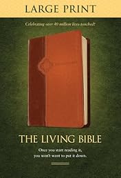 The Living Bible Large Print Edition TuTone