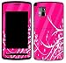 Fashion Flower Design Decal Protective Skin Sticker for LG VU