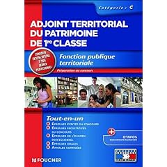 Adjoint territorial du patrimoine de 1re classe