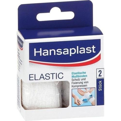 HANSAPLAST Mullbinde elastisch 4mx6cm, 2 St