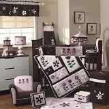 Flower Power 4 Piece Baby Crib Bedding Set by Lambs & Ivy