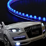 Universal Fashion Style Xenon Bule Side Glow Switchback LED Daytime Running Lamp Driving Light Lights For Acura RL TL TSX ZDX MDX RDX RSX Integra Legend Infinity FX35 FX37 G25 G37