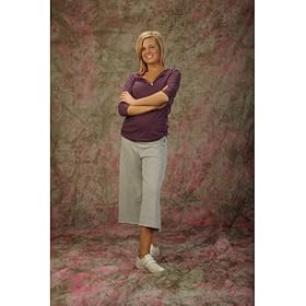 Inspironstudio Photo Studio 10'x20' Fantasy Cloth Backdrop Background Green/Pink Marbled SZ024