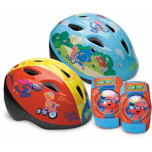 Buy Bell Sesame Street Let's Ride Toddler Value Pack (One Helmet Included) by Bell