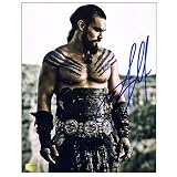Jason Momoa Autographed Khal Drogo Dothraki Warrior Photo: 8x10 - Autographed NBA Photos
